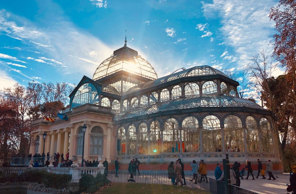 Palacio de Cristal del Parque del Retiro / Foto de Maximilian Vitzthum